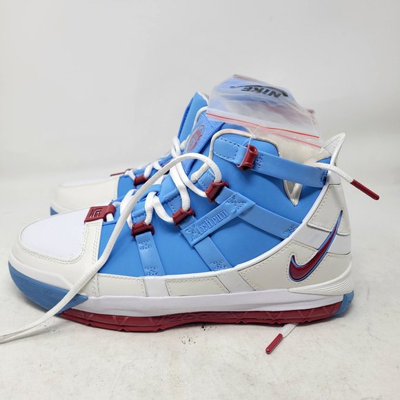 Nike Zoom Lebron 3 III Houston Oilers 2019 All-Star Weekend AO2434-400 US 8 - Picture 3 of 13